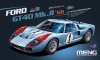 Meng Model RS-001 Ford GT40 Mk.II ’66 (Pre-colored Edition) kit 1/12